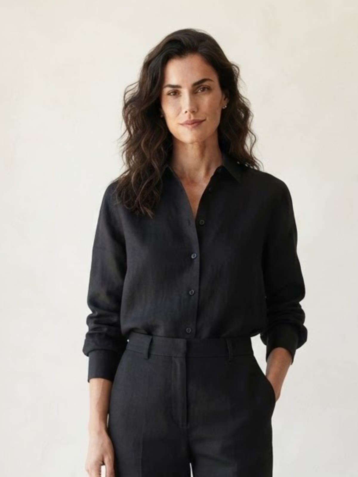 VAREN camisa de linho feminina