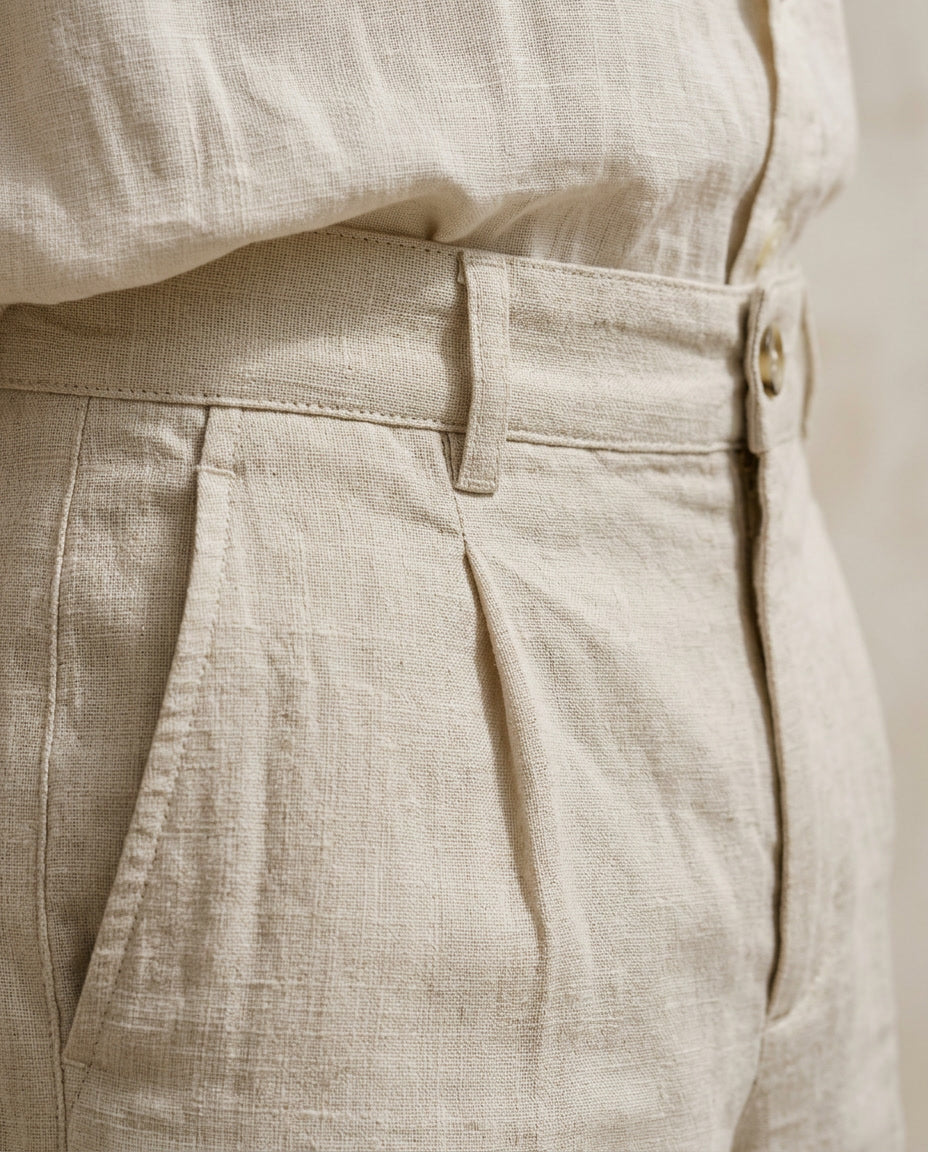 Domo Linho shorts