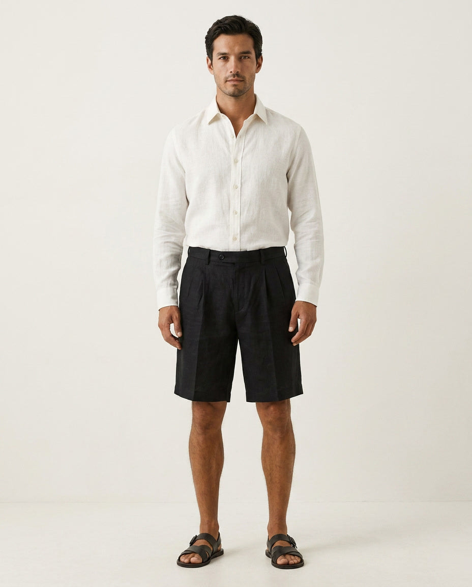 Domo Linho shorts
