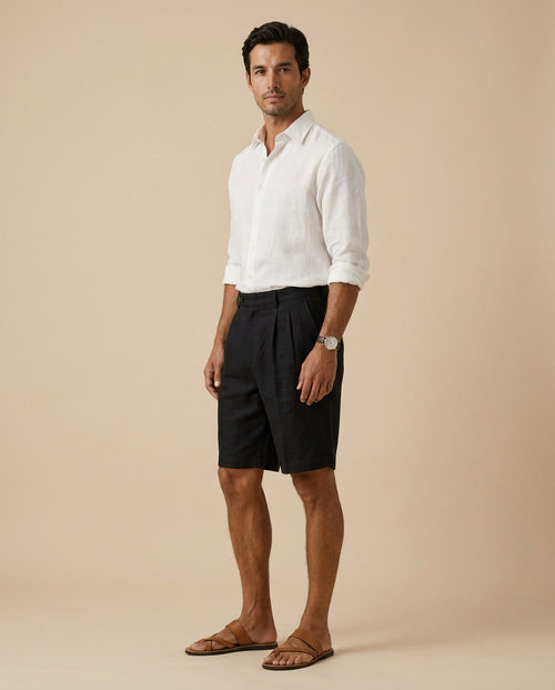 Domo Linho shorts